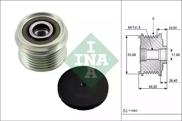 Механизм свободного хода INA 535 0233 10