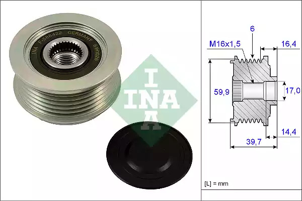 Механизм свободного хода INA 535 0241 10