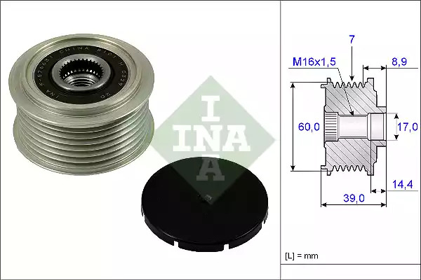 Механизм свободного хода INA 535 0245 10