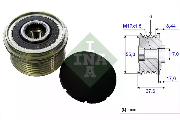 Механизм свободного хода INA 535 0246 10