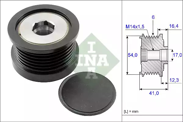 Механизм свободного хода INA 535 0259 10