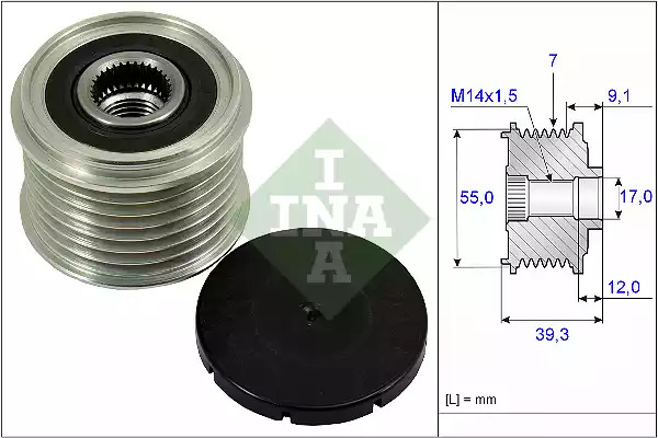 Механизм свободного хода INA 535 0260 10