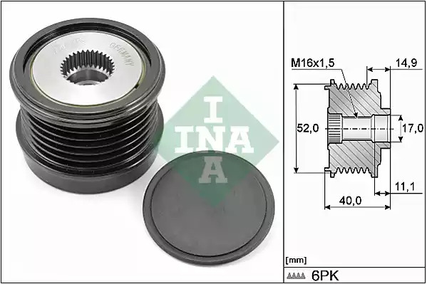 Механизм свободного хода INA 535 0293 10