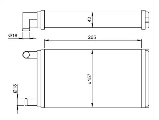 Теплообменник NRF 53555