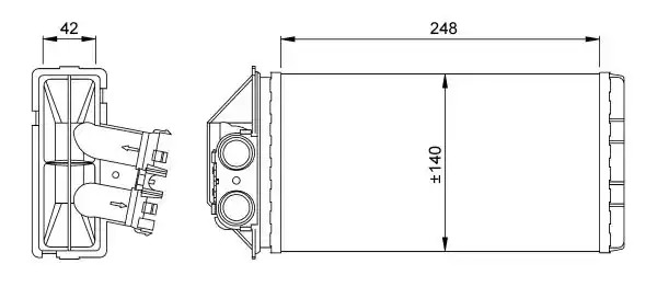 Теплообменник NRF 53561