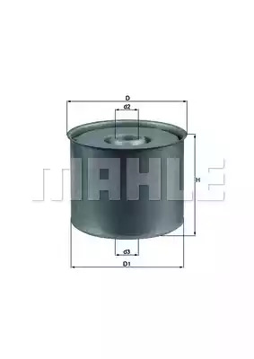 Фильтр KNECHT KX 23D (77023153)