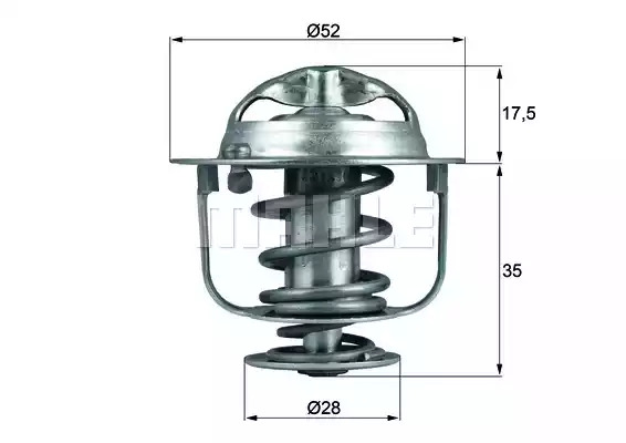 Термостат MAHLE ORIGINAL TX 119 82D (72352275)