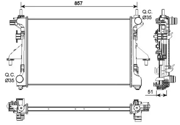 Теплообменник NRF 54203