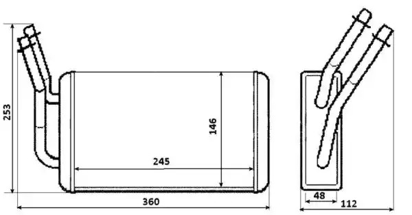 Теплообменник NRF 54230