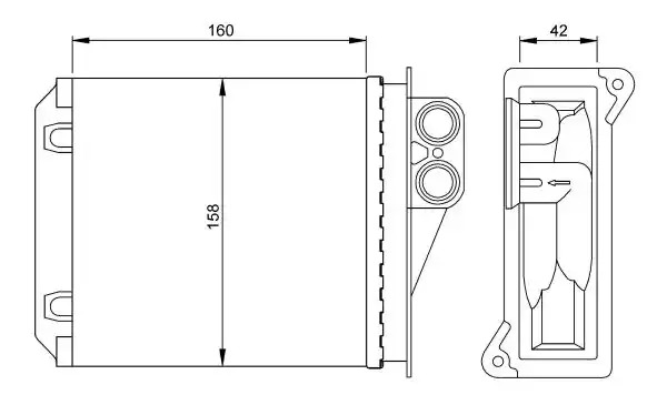 Теплообменник NRF 54236