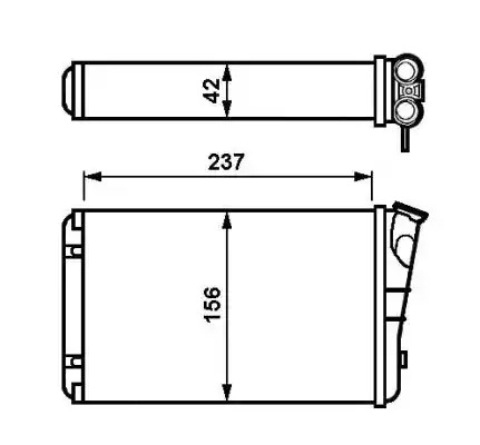 Теплообменник NRF 54238