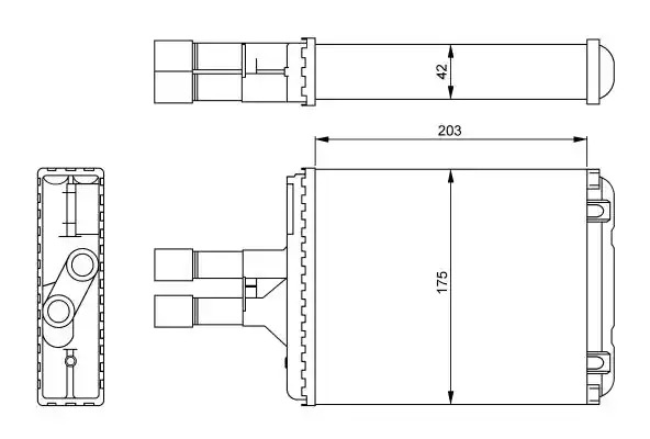 Теплообменник NRF 54242