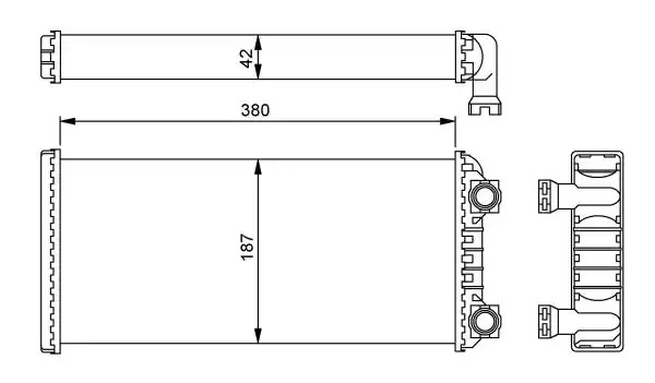 Теплообменник NRF 54244