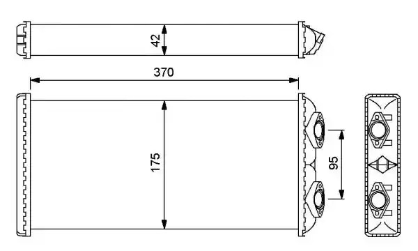 Теплообменник NRF 54246