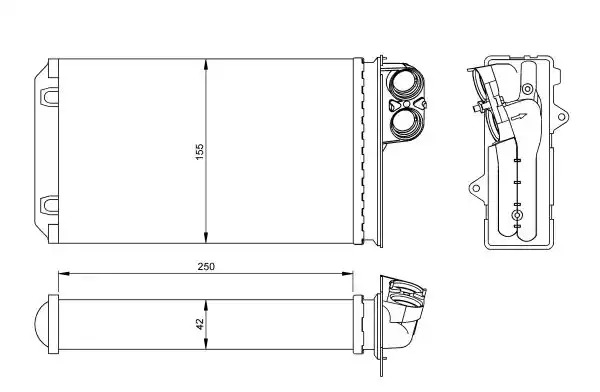 Теплообменник NRF 54250