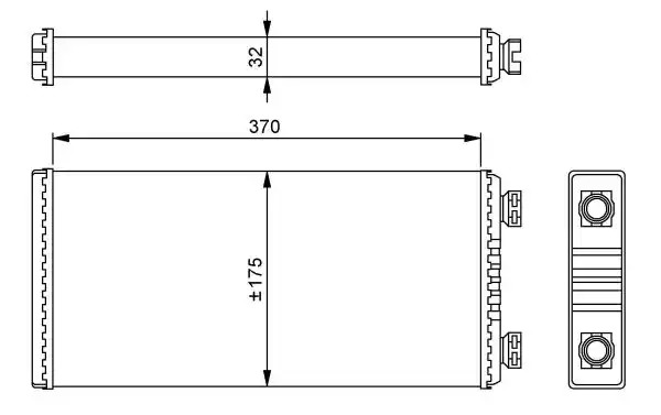 Теплообменник NRF 54257