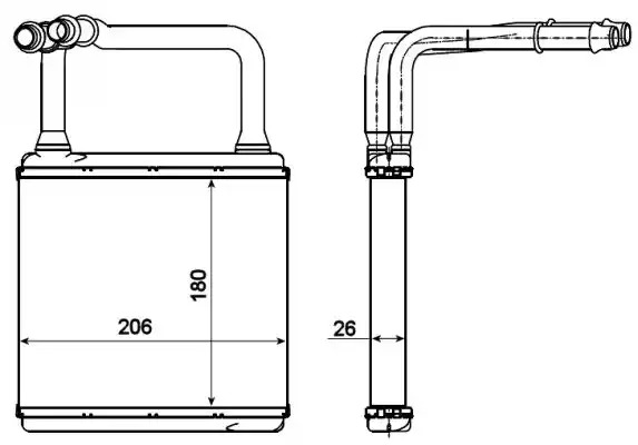 Теплообменник NRF 54273