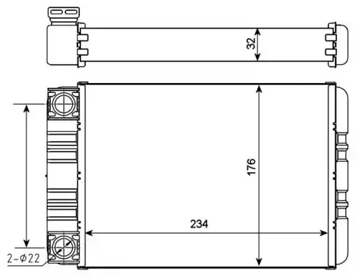 Теплообменник NRF 54274