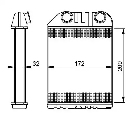 Теплообменник NRF 54287