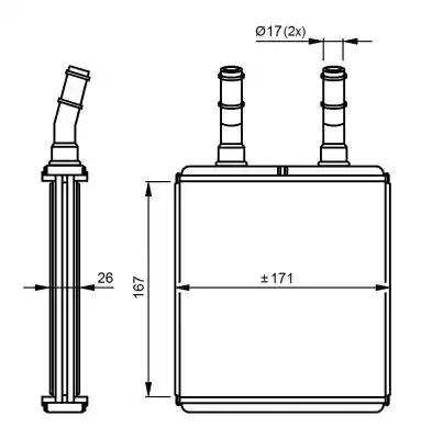 Теплообменник NRF 54291