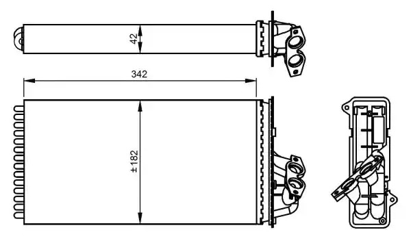 Теплообменник NRF 54297