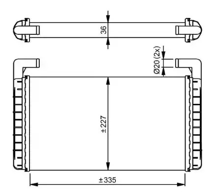 Теплообменник NRF 54299