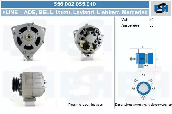 Генератор CV PSH 556.002.055.010