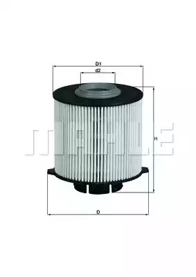 Фильтр KNECHT KX 265D (70390727, KX 265D ECO)