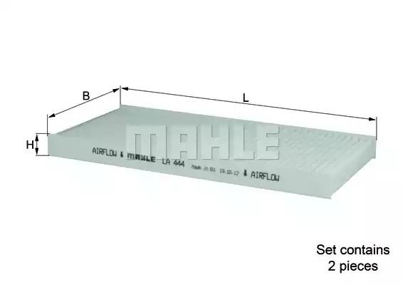 Фильтр KNECHT LA 444/S (70376890)