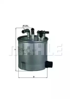 Фильтр KNECHT KL 440/6 (70372040)