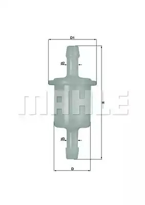 Фильтр KNECHT KL 26 OF (79802364, KL 26)