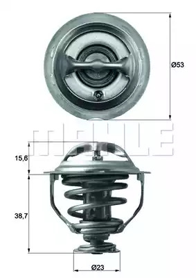 Термостат MAHLE ORIGINAL TX 117 95D (72352160)