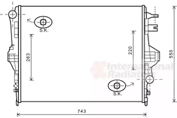 Теплообменник VAN WEZEL 58002316