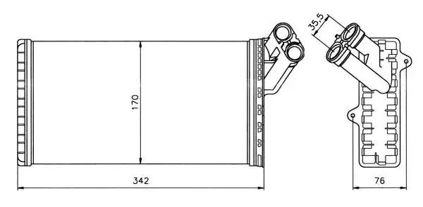 Теплообменник NRF 58066