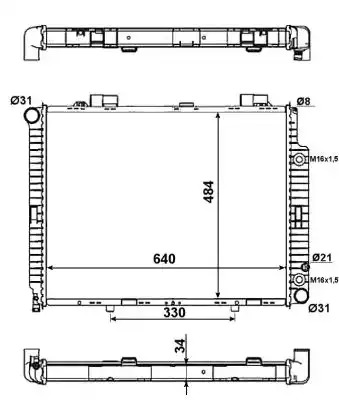 Теплообменник NRF 58100