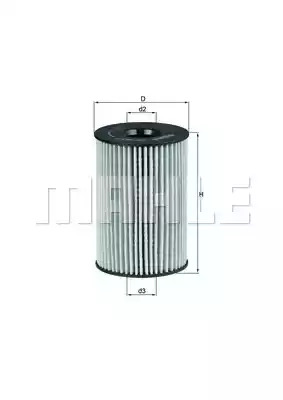 Фильтр KNECHT OX 353/7D (70539488, OX 353/7D ECO)