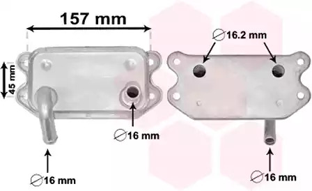 Теплообменник VAN WEZEL 59003154