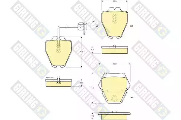 Накладка METZGER 6115051