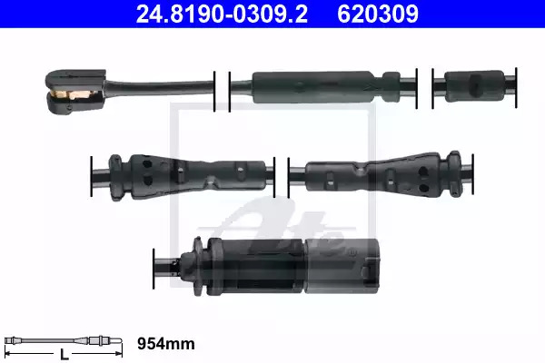 Контакт ATE 24.8190-0309.2 (620309)