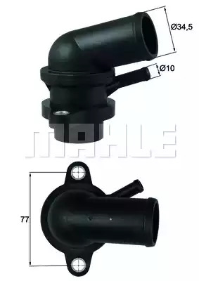 Термостат MAHLE ORIGINAL TI 239 87D (72374121)