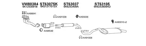 Тормозной суппорт A.B.S. 630061