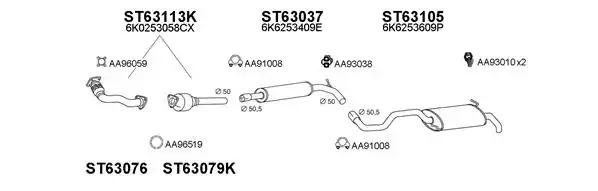 Тормозной суппорт A.B.S. 630082