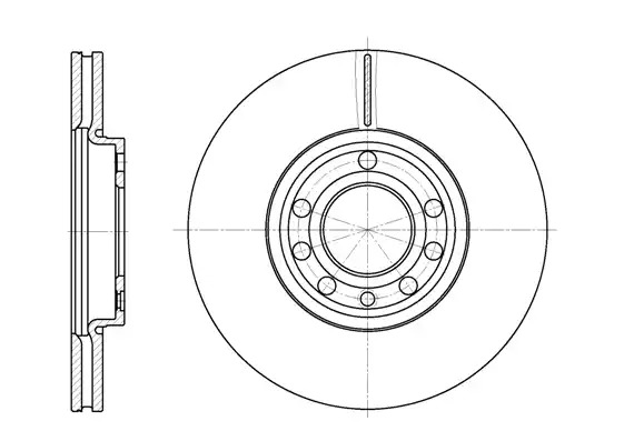 Тормозной диск ROADHOUSE 6689.10 (DSX668910)