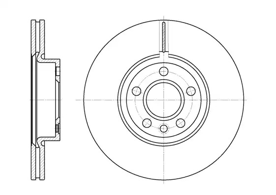 Тормозной диск ROADHOUSE 6728.10 (DSX672810)