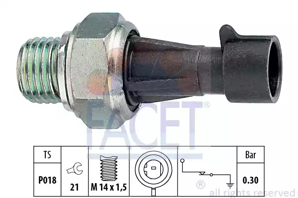 Переключатель FACET 7.0096 (EPS 1.800.096, KW 500 096)