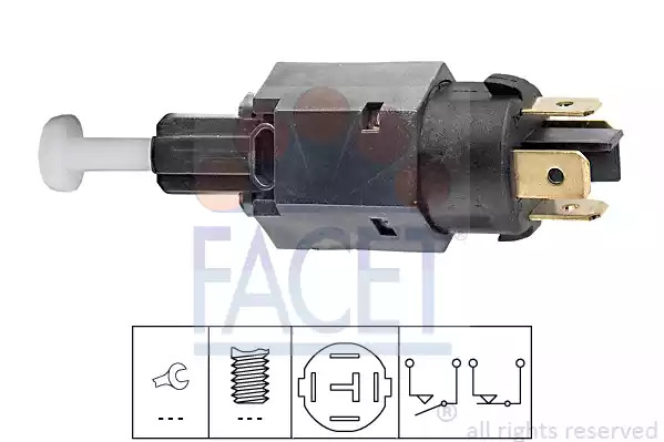 Переключатель FACET 7.1065 (EPS 1.810.065, KW 510 065)