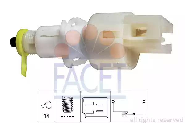 Переключатель FACET 7.1108 (EPS 1.810.108, KW 510 108)