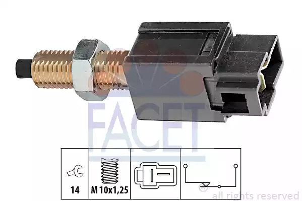 Переключатель FACET 7.1169 (EPS 1.810.169, KW 510 169)