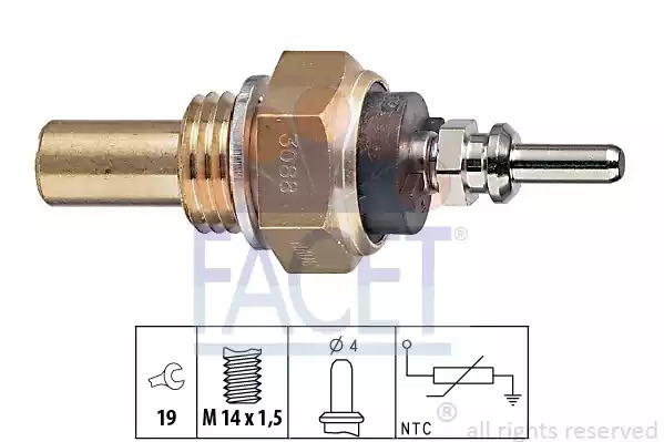 Датчик FACET 7.3088 (EPS 1.830.088, KW 530 088)