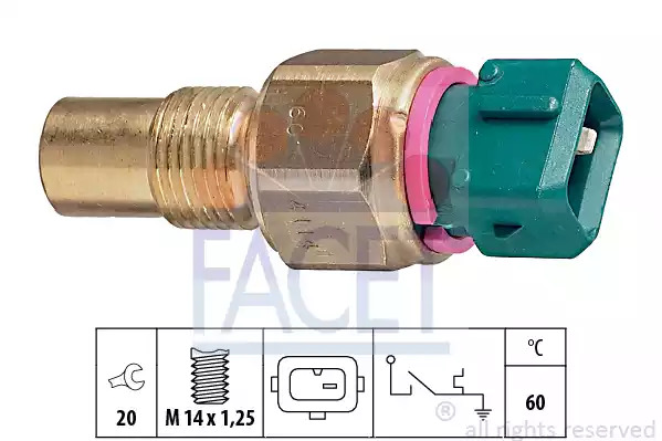 Переключатель FACET 7.4114 (EPS 1.840.114, KW 540 114)